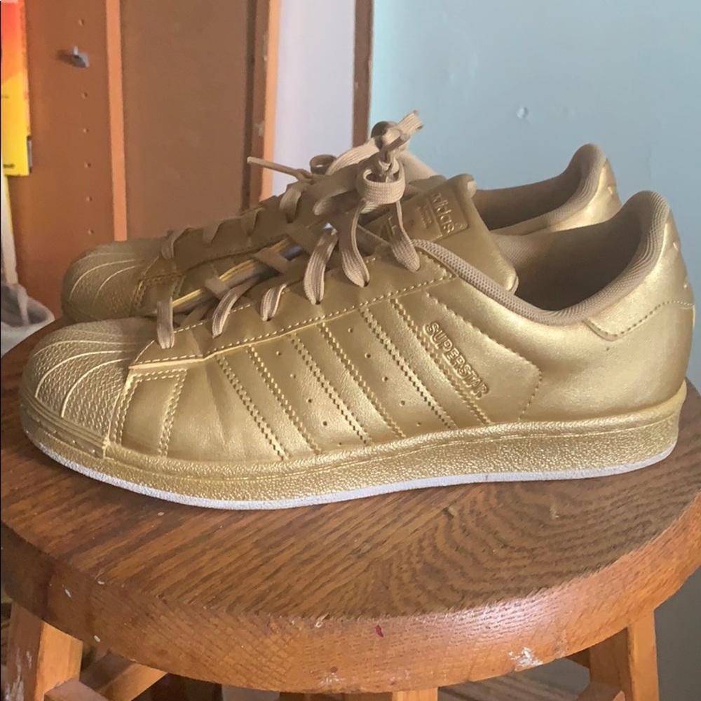 Adidas superstars gold